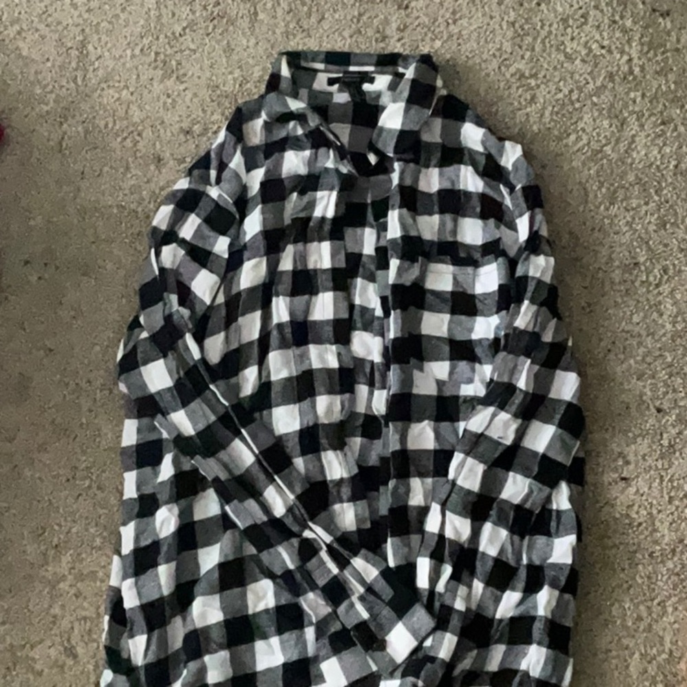 Black and White Flannel